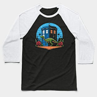 Doctor Dino Baseball T-Shirt